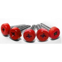 Red Poly Top Screws (Pack of 12) - TESTTTTT!!!!! Red Poly Top Screws (Pack of 12) - TESTTTTT!!!!!