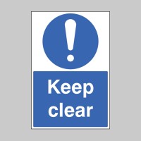 Keep Clear - Floor Graphic - TESTTTTT!!!!! Keep Clear - Floor Graphic - TESTTTTT!!!!!