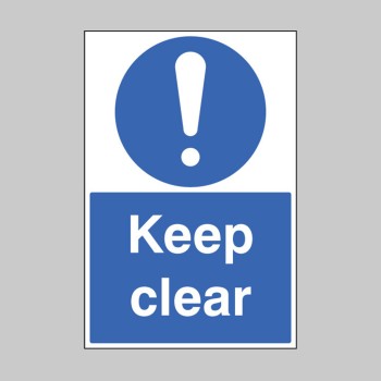 Keep Clear - Floor Graphic - TESTTTTT!!!!! Keep Clear - Floor Graphic - TESTTTTT!!!!!