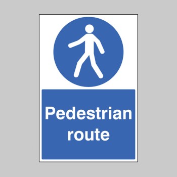 Pedestrian Route - Floor Graphic - TESTTTTT!!!!! 