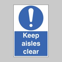 Keep Aisles Clear - Floor Graphic - TESTTTTT!!!!! Keep Aisles Clear - Floor Graphic - TESTTTTT!!!!!