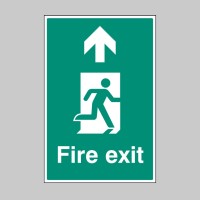 Fire Exit - Up / Straight On - Floor Graphic - TESTTTTT!!!!! Fire Exit - Up / Straight On - Floor Graphic - TESTTTTT!!!!!