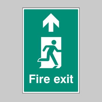Fire Exit - Up / Straight On - Floor Graphic - TESTTTTT!!!!! Fire Exit - Up / Straight On - Floor Graphic - TESTTTTT!!!!!