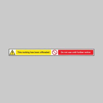 This Racking Has Been Offloaded - Do Not Use until Further Notice - TESTTTTT!!!!! This Racking Has Been Offloaded - Do Not Use until Further Notice - TESTTTTT!!!!!