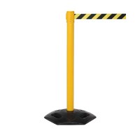 Industrial Retractable Barrier Post - 3.4m Webbing - TESTTTTT!!!!! 