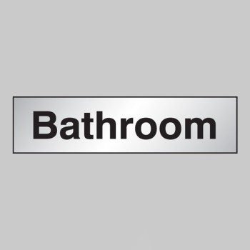 Bathroom - Engraved - Aluminium / Brass Effect - TESTTTTT!!!!! Bathroom - Engraved - Aluminium / Brass Effect - TESTTTTT!!!!!
