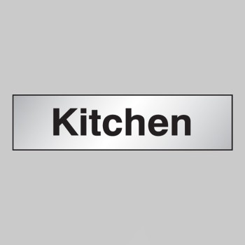 Kitchen Sign - Engraved - Aluminium / Brass Effect - TESTTTTT!!!!! Kitchen Sign - Engraved - Aluminium / Brass Effect - TESTTTTT!!!!!