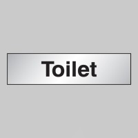 Toilet - Engraved - Aluminium / Brass Effect - TESTTTTT!!!!! Toilet - Engraved - Aluminium / Brass Effect - TESTTTTT!!!!!