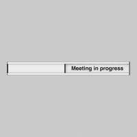 Meeting in Progress Door Slider - TESTTTTT!!!!! 