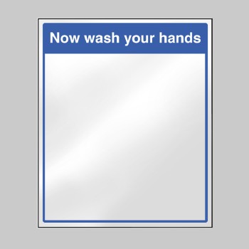 Mirror Message - Now Wash Your Hands - TESTTTTT!!!!! Mirror Message - Now Wash Your Hands - TESTTTTT!!!!!