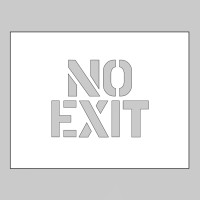 Stencil - No Exit - TESTTTTT!!!!! Stencil - No Exit - TESTTTTT!!!!!