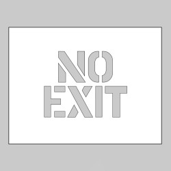 Stencil - No Exit - TESTTTTT!!!!! Stencil - No Exit - TESTTTTT!!!!!