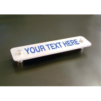 Your Message Here - Visual Impact Door Sign - Aluminium with Stand-off Locators - TESTTTTT!!!!! Your Message Here - Visual Impact Door Sign - Aluminium with Stand-off Locators - TESTTTTT!!!!!