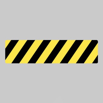 Anti-Slip Mat - Black / Yellow Chevron - TESTTTTT!!!!! 