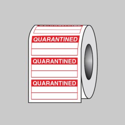 Quarantined (Roll of 100 Labels) - TESTTTTT!!!!! Quarantined (Roll of 100 Labels) - TESTTTTT!!!!!