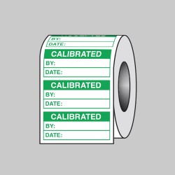 Calibrated (Roll of 100 Labels) - TESTTTTT!!!!! 