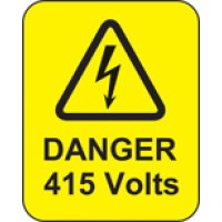 Danger - 415 Volts - Labels - TESTTTTT!!!!! Danger - 415 Volts - Labels - TESTTTTT!!!!!
