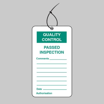 Quality Control Tag - Passed Inspection (Pack of 10) - TESTTTTT!!!!! 