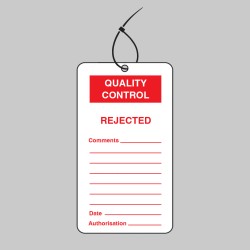 Quality Control Tag - Rejected (Pack of 10) - TESTTTTT!!!!! Quality Control Tag - Rejected (Pack of 10) - TESTTTTT!!!!!