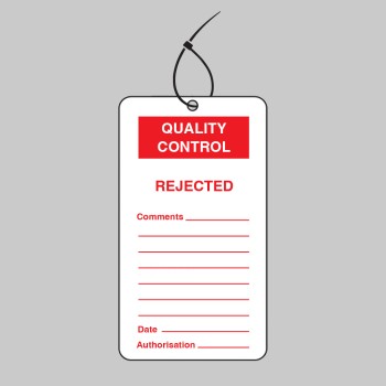 Quality Control Tag - Rejected (Pack of 10) - TESTTTTT!!!!! Quality Control Tag - Rejected (Pack of 10) - TESTTTTT!!!!!