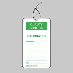 Quality Control Tag - Calibrated (Pack of 10) - TESTTTTT!!!!! Quality Control Tag - Calibrated (Pack of 10) - TESTTTTT!!!!!