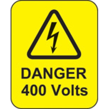 Danger - 400 Volts - Labels - TESTTTTT!!!!! Danger - 400 Volts - Labels - TESTTTTT!!!!!