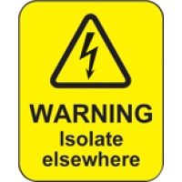 Warning - Isolate Elsewhere Labels - TESTTTTT!!!!! Warning - Isolate Elsewhere Labels - TESTTTTT!!!!!