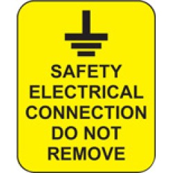 Safety Electrical Connection Do Not Remove Labels - TESTTTTT!!!!! Safety Electrical Connection Do Not Remove Labels - TESTTTTT!!!!!