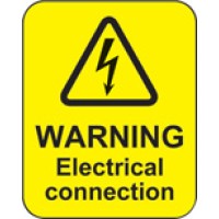 Warning - Electrical Connection Labels - TESTTTTT!!!!! Warning - Electrical Connection Labels - TESTTTTT!!!!!