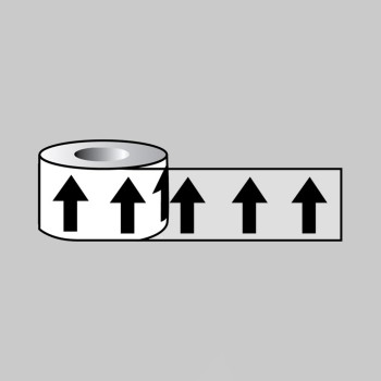 Black Arrows On Clear - Pipeline ID Tape - TESTTTTT!!!!! Black Arrows On Clear - Pipeline ID Tape - TESTTTTT!!!!!
