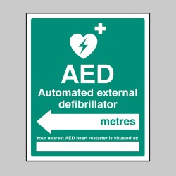 AED Located in __ Metres - Arrow left - TESTTTTT!!!!! AED Located in __ Metres - Arrow left - TESTTTTT!!!!!