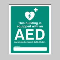 This Building is equipped with an AED Located (Space for Location) - TESTTTTT!!!!! 