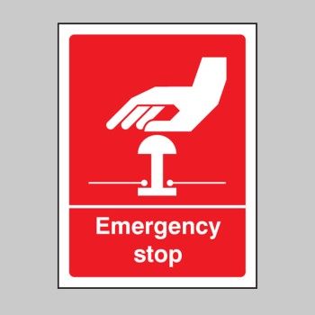 Emergency Stop (White / Red) - TESTTTTT!!!!! Emergency Stop (White / Red) - TESTTTTT!!!!!