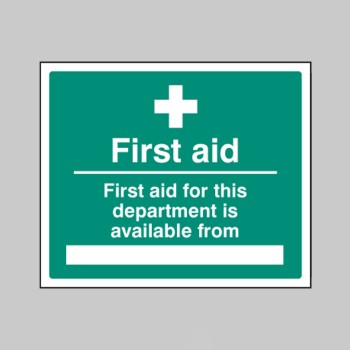 First Aid for Department Available From - TESTTTTT!!!!! First Aid for Department Available From - TESTTTTT!!!!!