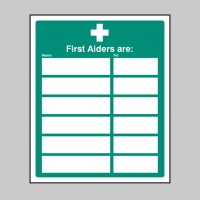 First Aiders Are (Space for 6) - TESTTTTT!!!!! 