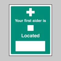 Your First Aider Is - TESTTTTT!!!!! 