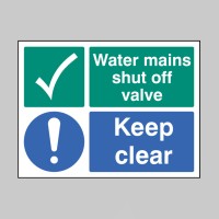 Water Mains Shut Off Valve - Keep Clear - TESTTTTT!!!!! Water Mains Shut Off Valve - Keep Clear - TESTTTTT!!!!!