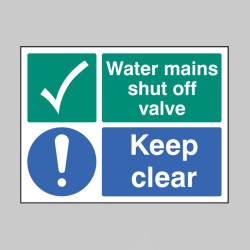 Water Mains Shut Off Valve - Keep Clear - TESTTTTT!!!!! Water Mains Shut Off Valve - Keep Clear - TESTTTTT!!!!!