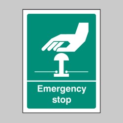 Emergency Stop (White / Green) - TESTTTTT!!!!! Emergency Stop (White / Green) - TESTTTTT!!!!!