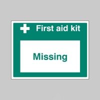 First Aid Kit Missing - TESTTTTT!!!!! 