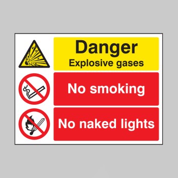Danger - Explosive Gases No Smoking No Naked Lights - TESTTTTT!!!!! Danger - Explosive Gases No Smoking No Naked Lights - TESTTTTT!!!!!
