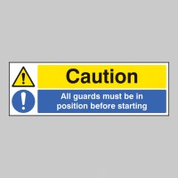 Caution - All Guards Must be in Position Before Starting - TESTTTTT!!!!! Caution - All Guards Must be in Position Before Starting - TESTTTTT!!!!!