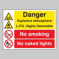 Explosive Atmosphere LPG Highly Flammable No Smoking / Naked Light - TESTTTTT!!!!! Explosive Atmosphere LPG Highly Flammable No Smoking / Naked Light - TESTTTTT!!!!!