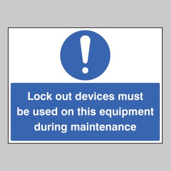 Lockout Devices Must be Used On this Equipment During Maintenance - TESTTTTT!!!!! 