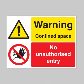 Warning - Confined Space - No Unauthorised Entry - TESTTTTT!!!!! 