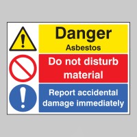 Danger - Asbestos Do Not Disturb Material Report Damage - TESTTTTT!!!!! Danger - Asbestos Do Not Disturb Material Report Damage - TESTTTTT!!!!!