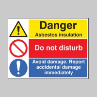 Danger - Asbestos Insulation - Do Not Disturb - Report Damage - TESTTTTT!!!!! Danger - Asbestos Insulation - Do Not Disturb - Report Damage - TESTTTTT!!!!!