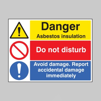 Danger - Asbestos Insulation - Do Not Disturb - Report Damage - TESTTTTT!!!!! Danger - Asbestos Insulation - Do Not Disturb - Report Damage - TESTTTTT!!!!!