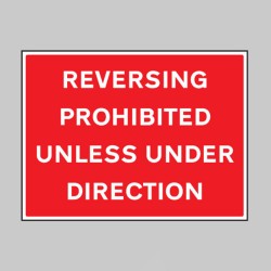 Reversing Prohibited Unless Under Direction - TESTTTTT!!!!! Reversing Prohibited Unless Under Direction - TESTTTTT!!!!!