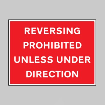 Reversing Prohibited Unless Under Direction - TESTTTTT!!!!! Reversing Prohibited Unless Under Direction - TESTTTTT!!!!!